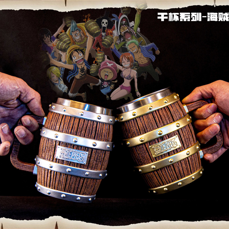 Wine Y Beer - Psd Studio One Piece Varil Bira