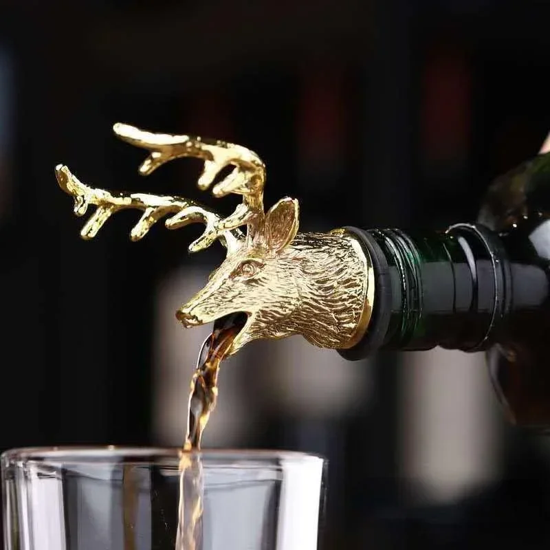 Wine Stopper Vacuum - Paslanmaz çelik kırmızı şarap stoper için