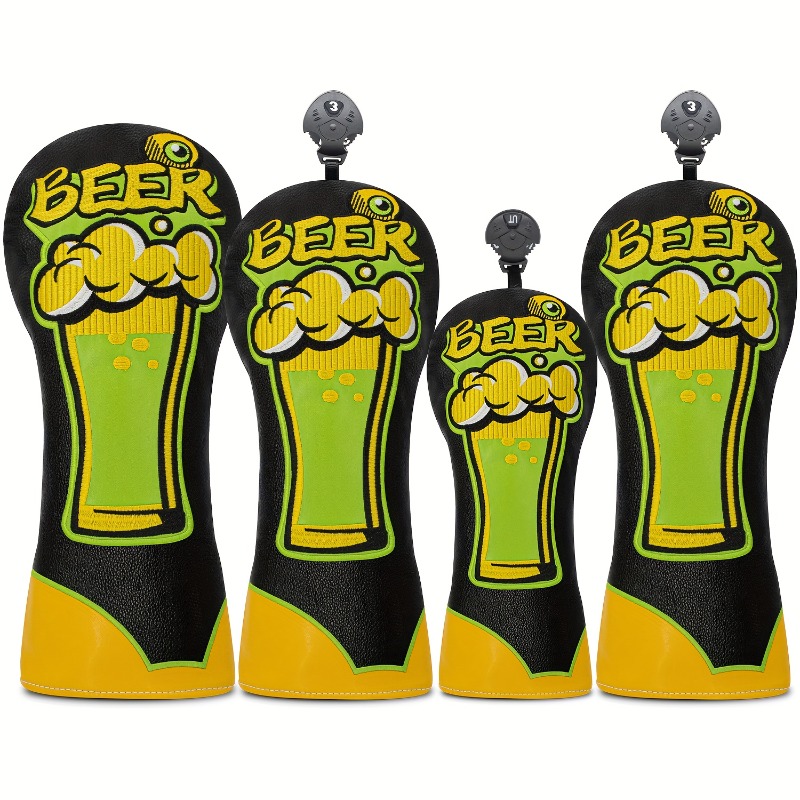 Beer & Wine Downtown - Golf Sopası Başlığı Kılıfı - Bira