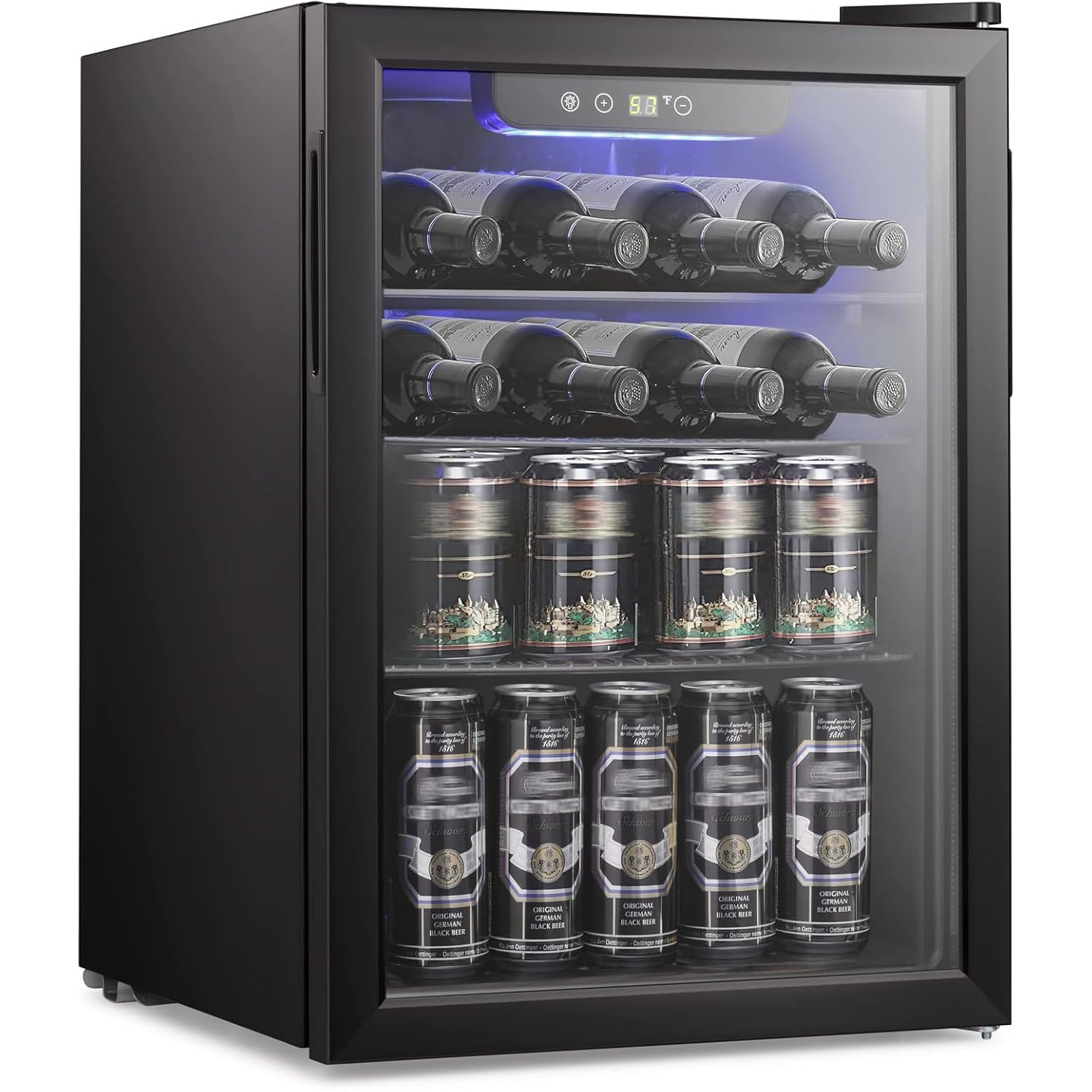 Wine Beer Fridge Small - 2.6cu.ft Şarap Soğutucu/Dolap İçecek Buzdolabı, Küçük