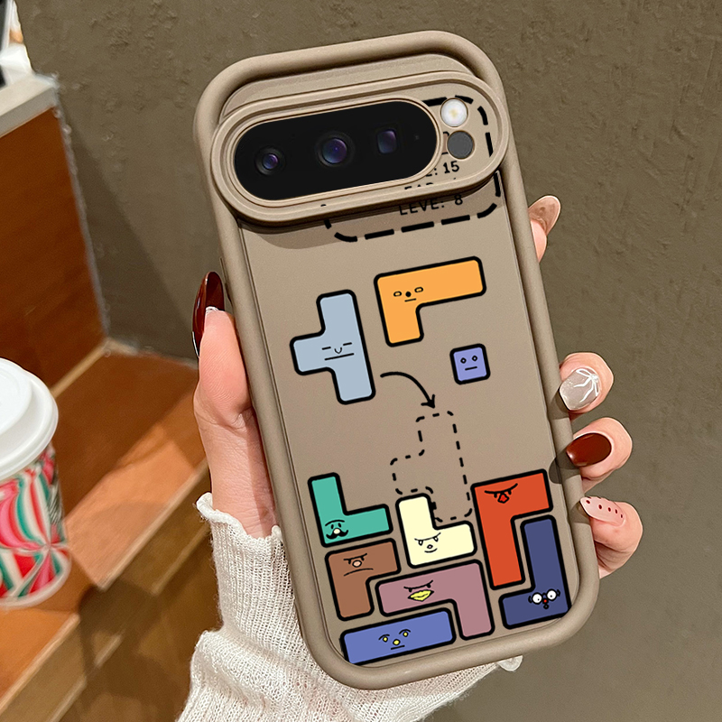 Beer & Wine Downtown - Tetris Bira Desenli TPU Telefon Kılıfı