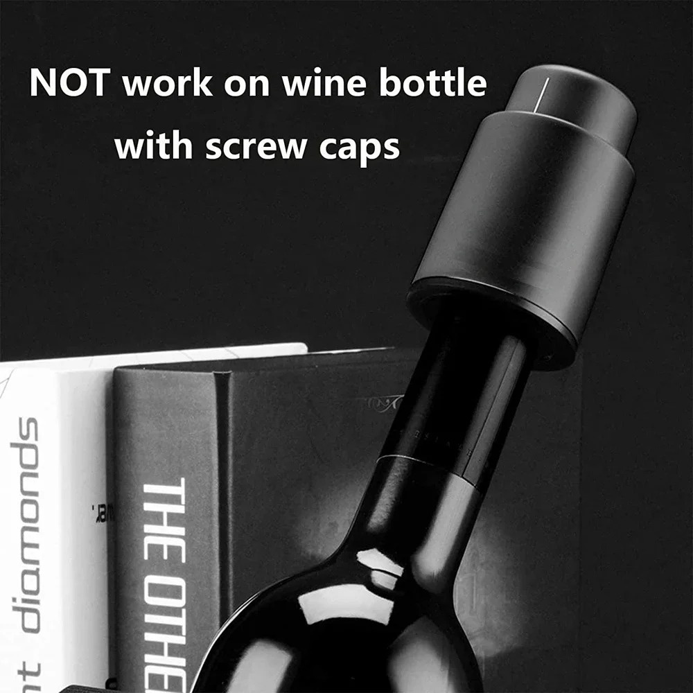 Yeniden Kullanılabilir İtmeli  - Wine Stopper Vacuum incelemesi ve fiyatı