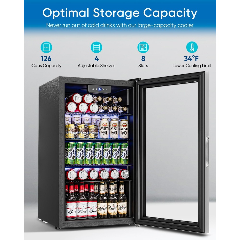 İçecek Soğutucu - 126 Kutu Min - Wine Beer Fridge Small incelemesi ve fiyatı