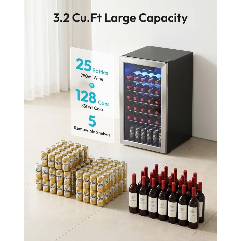 128 Kutu Kapasiteli Mini İçece - Wine Beer Fridge Small incelemesi ve fiyatı