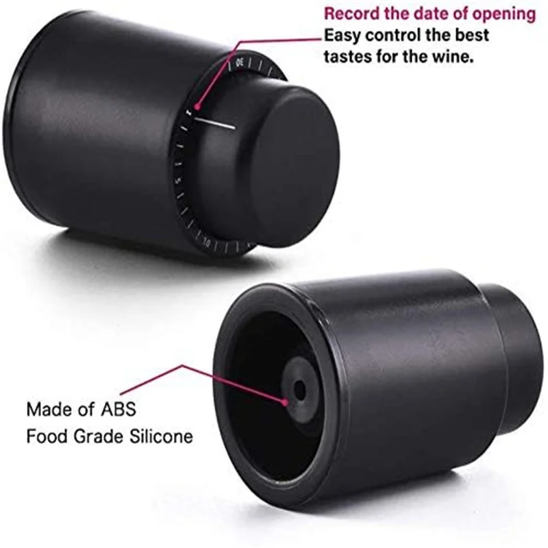 Zaman ölçeği kaydı ile vakum ş - Wine Stopper Vacuum incelemesi ve fiyatı