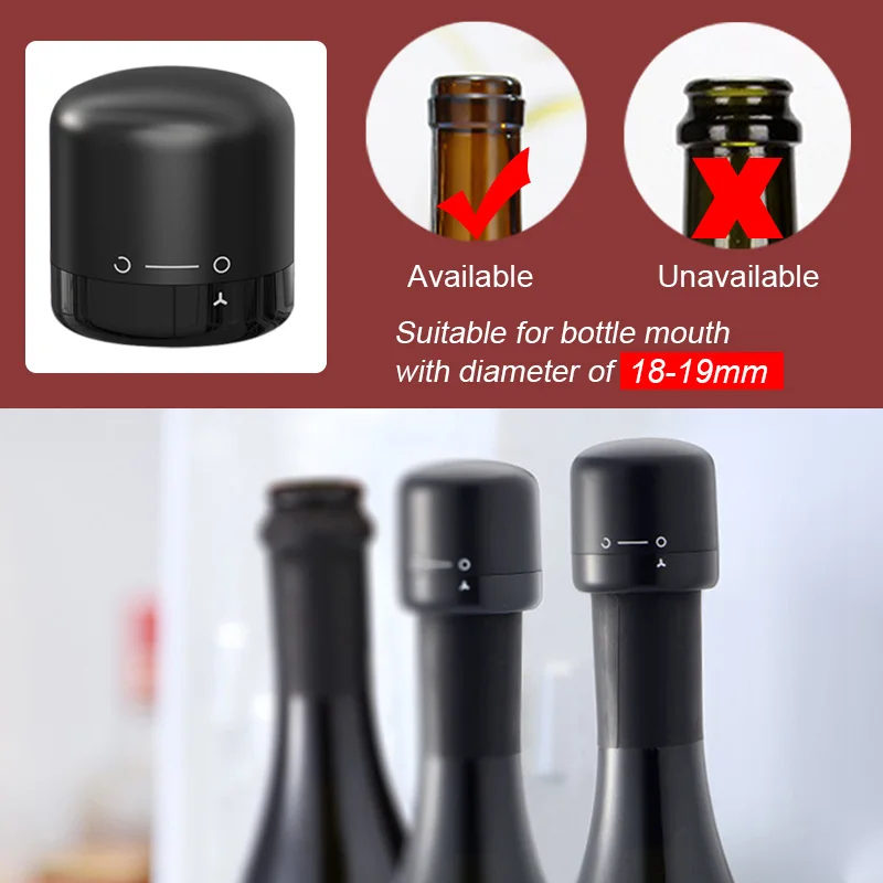 1/5 adet vakumlu sızdırmaz şar - Wine Stopper Vacuum incelemesi ve fiyatı