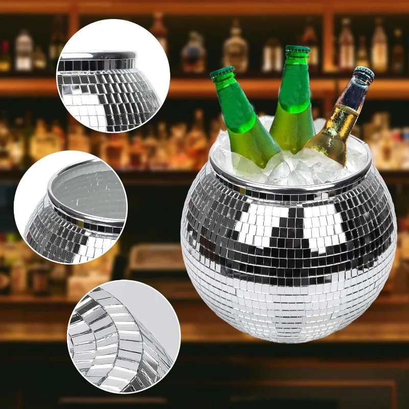 Disko Buz Topu Kovası Aynalı G - Ice Bucket Silver incelemesi ve fiyatı