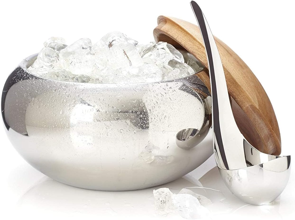 Yalıtımlı Paslanmaz Çelik Buz  - Ice Bucket Silver incelemesi ve fiyatı