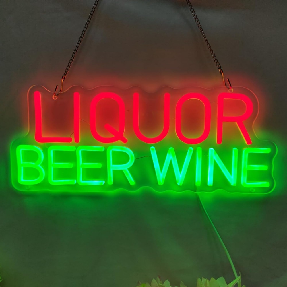 Likör Bira Şarap LED Neon Tabe - Wine Beer Whiskey Year incelemesi ve fiyatı