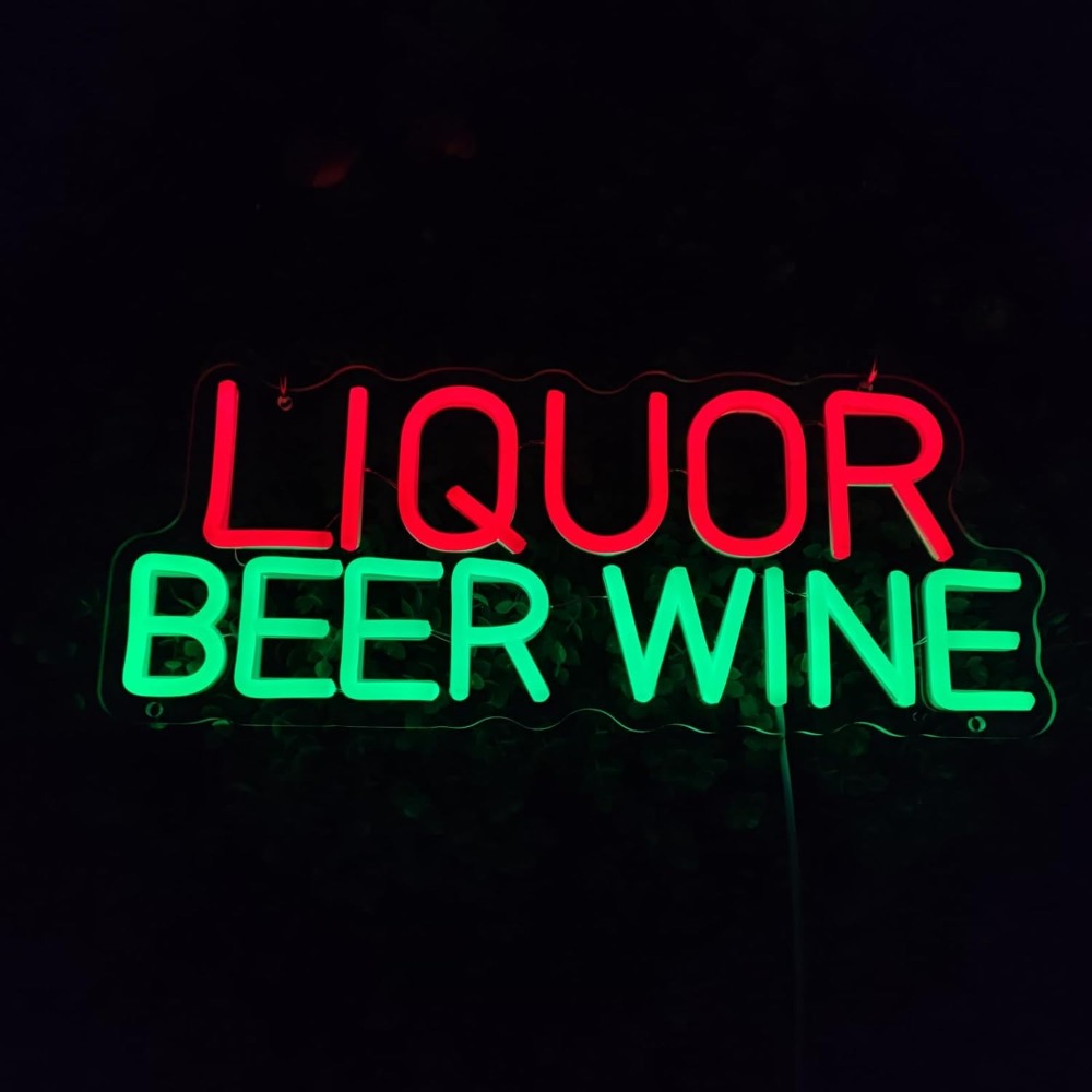 Likör Bira Şarap LED Neon Tabe - Wine Beer Whiskey Year incelemesi ve fiyatı