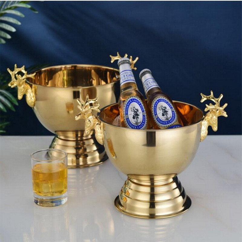 Yaratıcı Paslanmaz Çelik Geyik - Ice Bucket Silver incelemesi ve fiyatı