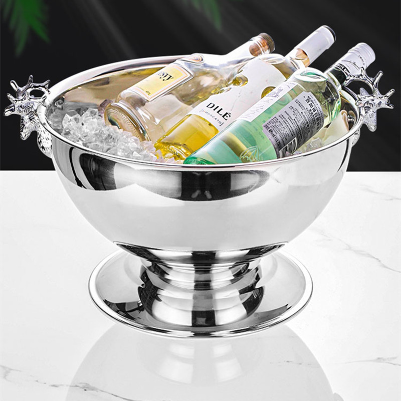 Yaratıcı Paslanmaz Çelik Geyik - Ice Bucket Silver incelemesi ve fiyatı
