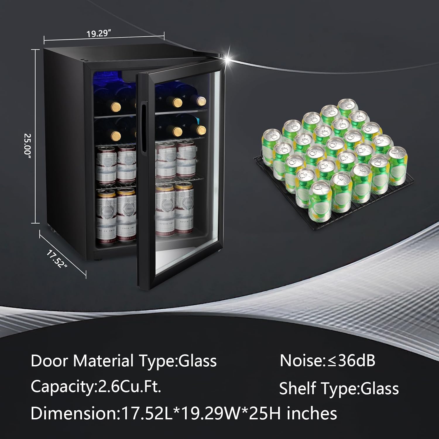 2.6cu.ft Şarap Soğutucu/Dolap  - Wine Beer Fridge Small incelemesi ve fiyatı