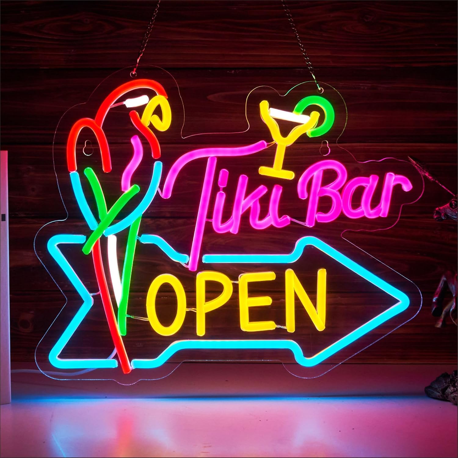 Bar Açık Neon Tabela İşletme S - Beer & Wine Downtown incelemesi ve fiyatı