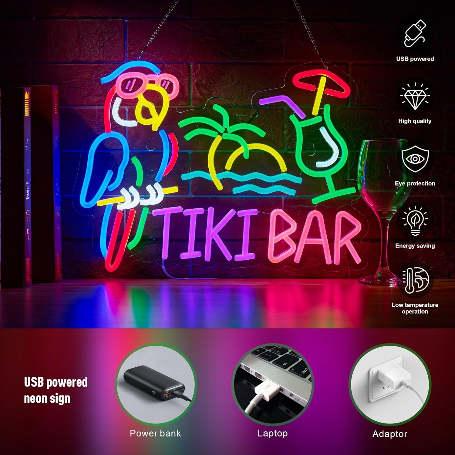 Tiki Bar Papağan Palmiye Ağacı - Beer & Wine Downtown incelemesi ve fiyatı