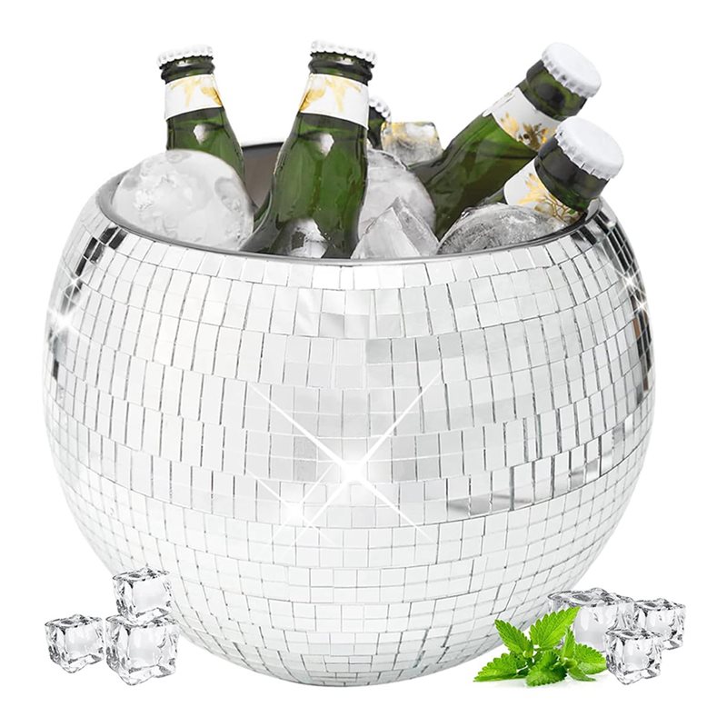 ABVS 4 Adet 10 İnç Disko Topu  - Ice Bucket Silver incelemesi ve fiyatı