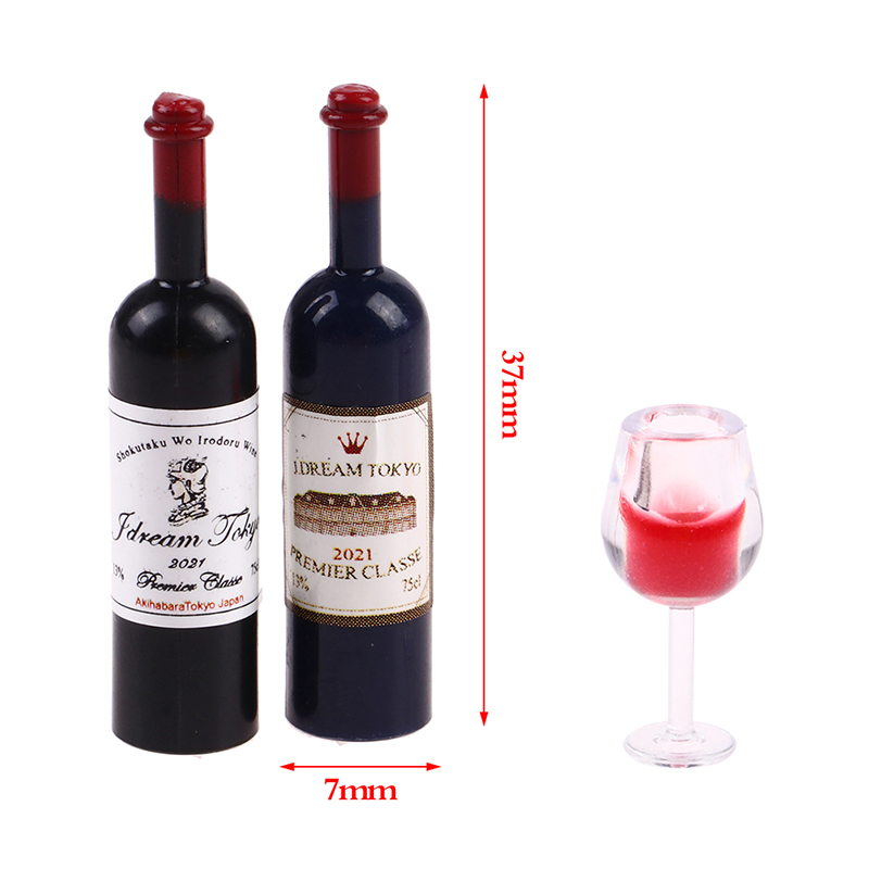 5 adet 1:12 Evcilik Minyatür Ş - Wine Y Beer incelemesi ve fiyatı