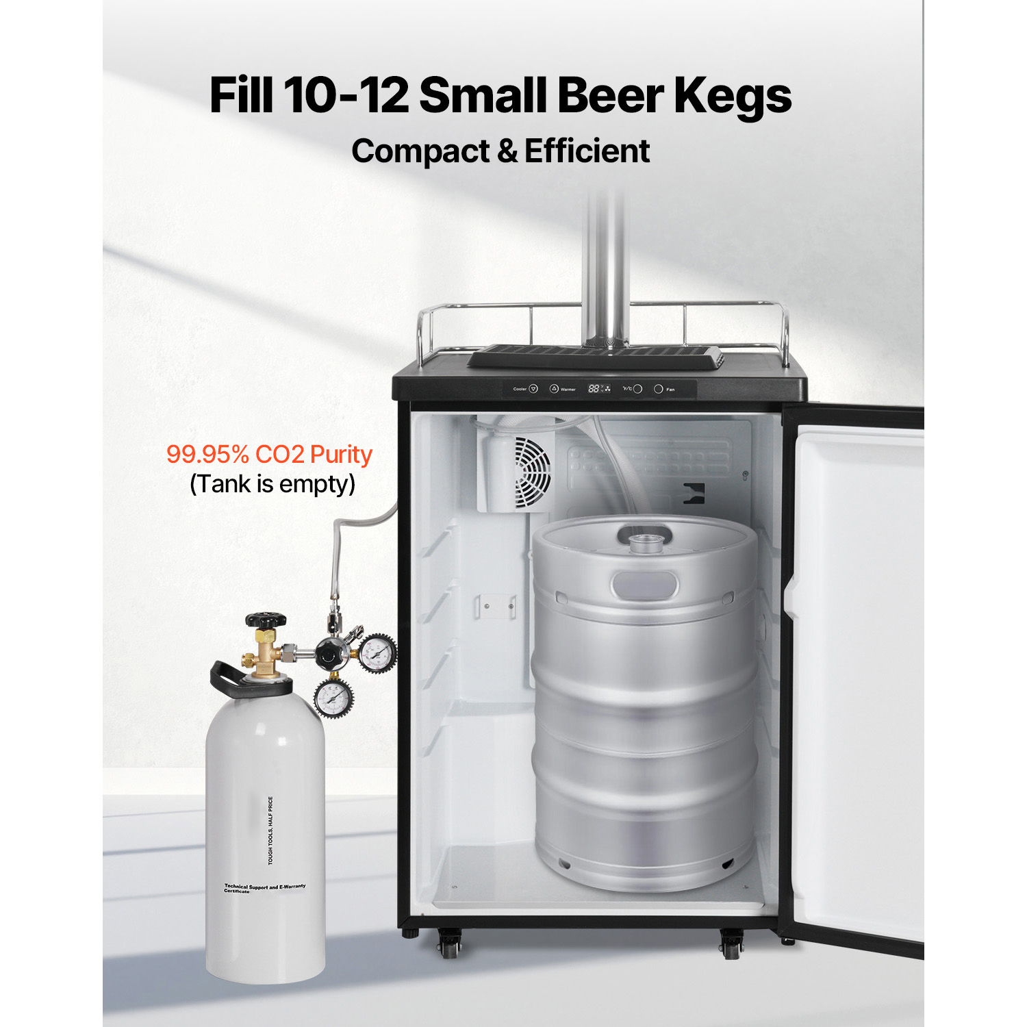 SucceBuy CO2 Tüpü 10 lbs Yeni  - Beer & Wine Downtown incelemesi ve fiyatı