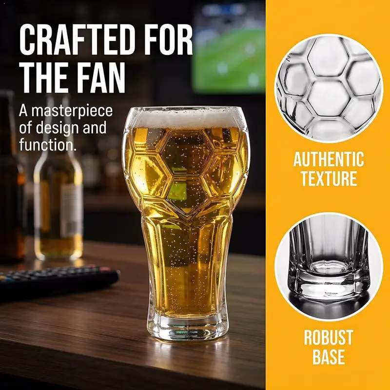 1/2 adet 600 ML Futbol Bira Ba - Wine Beer Tequila incelemesi ve fiyatı