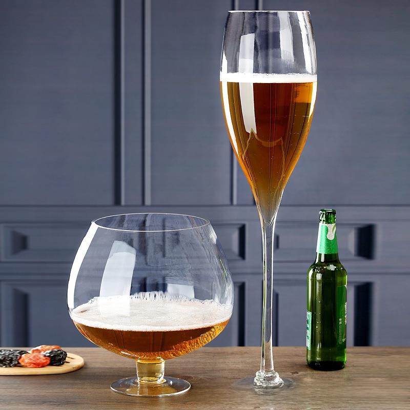Ekstra Büyük Bira Kupa Bardağı - Wine Beer Foot incelemesi ve fiyatı