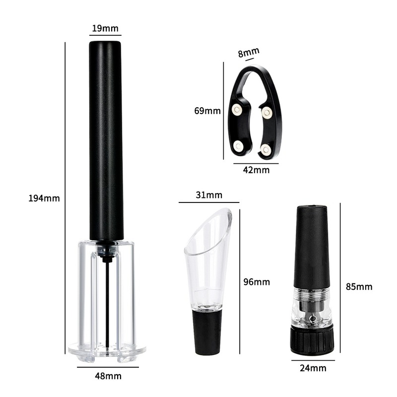 Hava Pompası Şarap Şişe Açacağ - Wine Stopper Vacuum incelemesi ve fiyatı