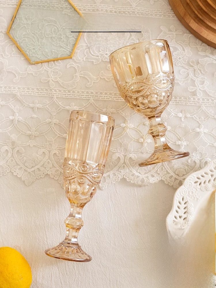 Kehribar Rengi Rölyefli Yüksek - Wine Beer Foot incelemesi ve fiyatı