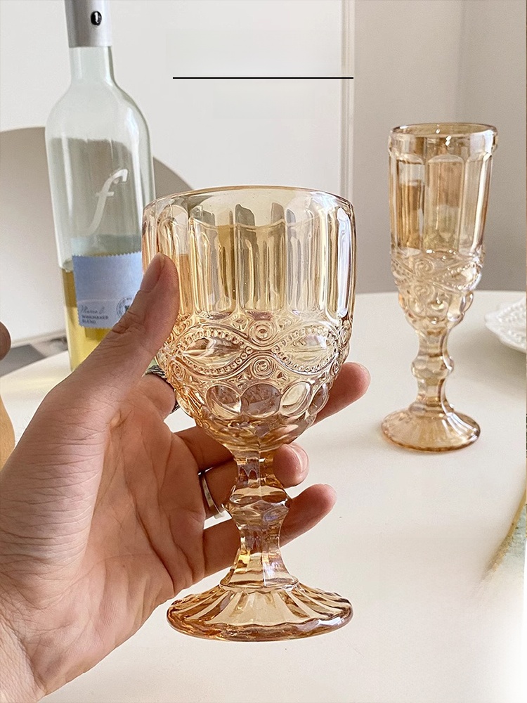 Kehribar Rengi Rölyefli Yüksek - Wine Beer Foot incelemesi ve fiyatı